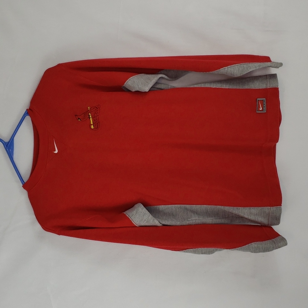 NIKE MLB St. Louis Cardinals. Long sleeve sweater.